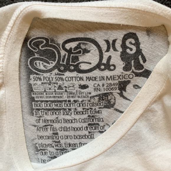 Hurley x Bob Don adorable bird T-shirt - Picture 2 of 3